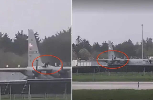 İrlanda’da ABD askeri uçağına baltalı saldırı