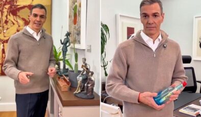 İspanya Başbakanı Sanchez ofisindeki 3 vazgeçilmez eşyayı paylaştı! İçlerinden biri herkesi etkiledi
