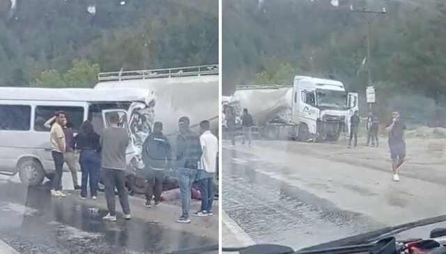Isparta-Antalya karayolunda feci kaza: 7 ölü, 7 yaralı