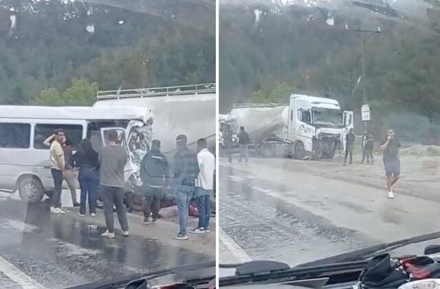Isparta-Antalya karayolunda feci kaza: 7 ölü, 7 yaralı