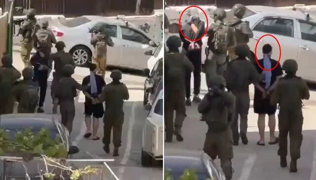 İsrail ordusundan El-Ram kasabasına baskın! Filistinlileri böyle kaçırdılar