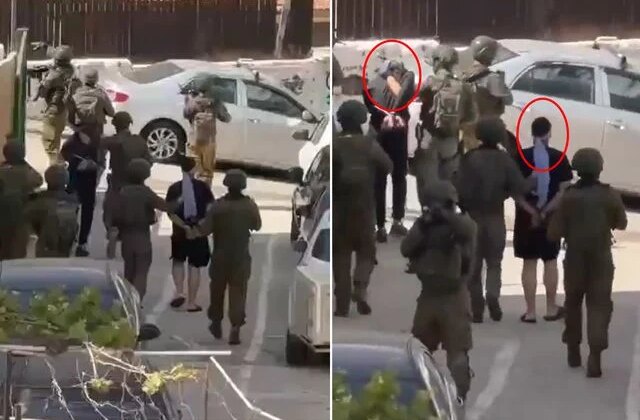 İsrail ordusundan El-Ram kasabasına baskın! Filistinlileri böyle kaçırdılar