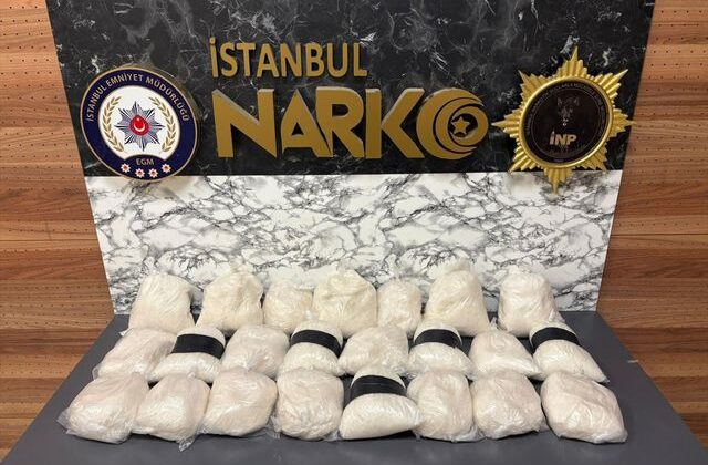 İstanbul’da kargoyla gönderilen buzdolabına gizlenmiş 28 kilo 150 gram uyuşturucu ele geçirildi