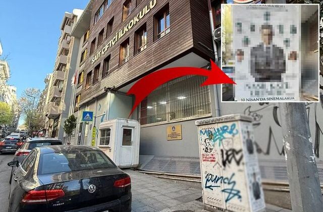 İstanbul’da okul önünde skandal afiş! Saldırılar sonrası travma yaşayan öğrencilere yeni darbe
