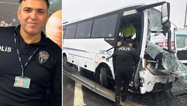 İstanbul’daki zincirleme kazada bir polisimiz daha şehit oldu