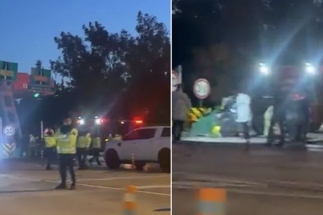 izmir de trafik kazasinda surucu yanginda hayatini kaybetti 19763228 5894 o