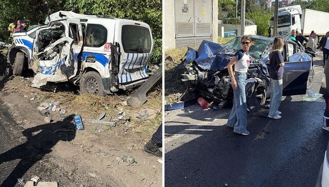 İzmir’de freni patlayan tır 6 araca çarptı: 2 ölü, 5 yaralı