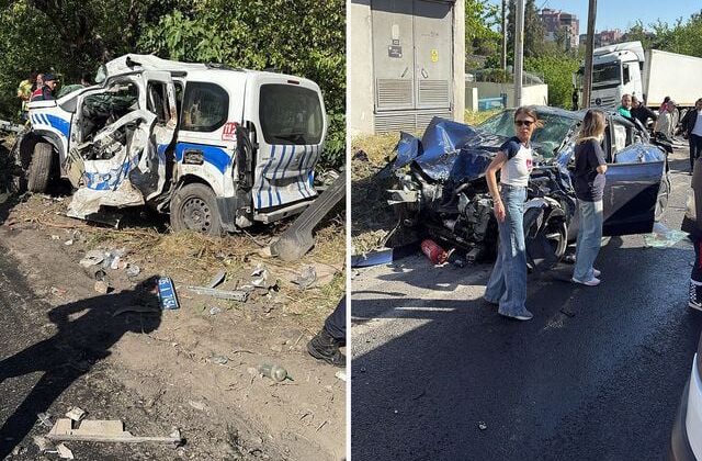 İzmir’de freni patlayan tır 6 araca çarptı: 2 ölü, 5 yaralı