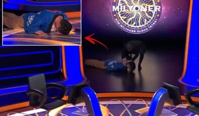 Japon yarışmacı yere kapandı, Oktay Kaynarca ne yapacağını şaşırdı