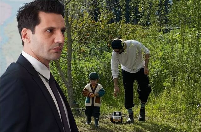 Kaan Urgancıoğlu’ndan oğlu Ardıç’la doğa keyfi