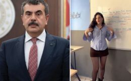 Kadın öğretmenin videosunu izleyenler Bakan Tekin’i etiketledi