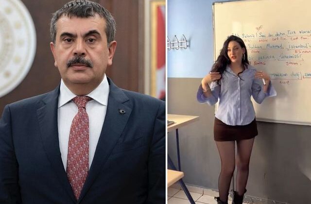Kadın öğretmenin videosunu izleyenler Bakan Tekin’i etiketledi