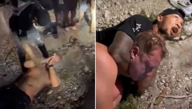 Kadınları taciz eden Rus turiste kabusu yaşattılar