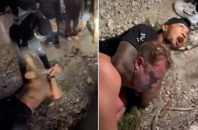 Kadınları taciz eden Rus turiste kabusu yaşattılar