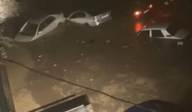 Osmaniye’de 2 kişinin öldüğü selin ilk anları cep telefonu kamerasında