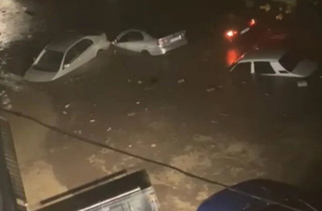 Osmaniye’de 2 kişinin öldüğü selin ilk anları cep telefonu kamerasında