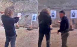 Okul saldırganının poligondaki görüntüsünün bedelini ödeyen biri var