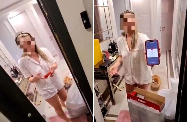 Kapıyı açan kadın öyle bir şey istedi ki! Kurye gözlerine inanamadı