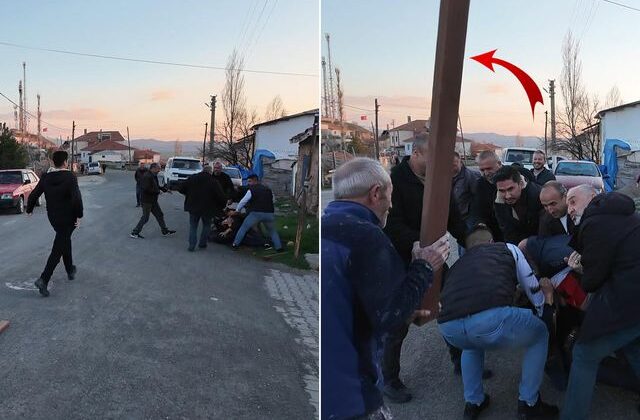 Kavga ihbarına giden polis ekipleri büyük şaşkınlık yaşadı