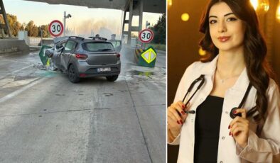 Gişelerdeki kazada hayatını kaybeden Beyza Nur doktormuş