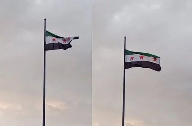 Sınırımızda önemli gelişme! Ve bayrak çekildi