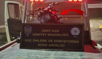 Polisten ibretlik ceza! Bir daha motora elini sürmez