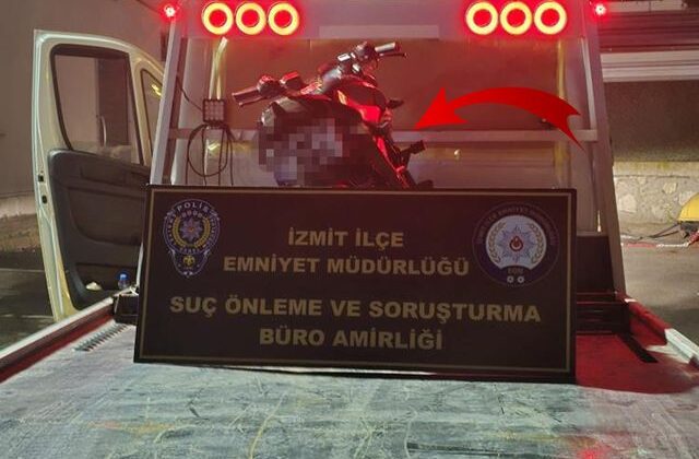 Polisten ibretlik ceza! Bir daha motora elini sürmez