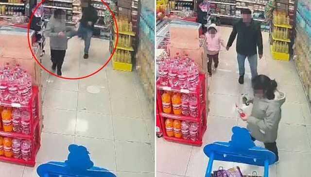 Böyle baba olmaz olsun! Marketteki görüntüler emniyeti harekete geçirdi