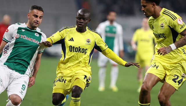 Konyaspor-Fenerbahçe maçında televizyona yansıyan anlam verilemeyen ses