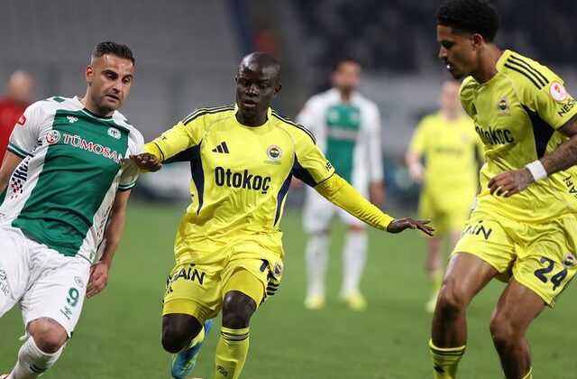 Konyaspor-Fenerbahçe maçında televizyona yansıyan anlam verilemeyen ses