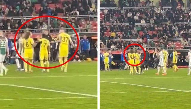 Konyaspor’a elenen Fenerbahçe’de iki yıldız isim birbirleriyle tartıştı