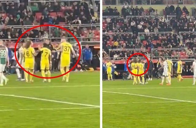 Konyaspor’a elenen Fenerbahçe’de iki yıldız isim birbirleriyle tartıştı