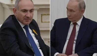Kremlin’de olay görüntü! Paşinyan, Putin’in isteğini dünyanın gözü önünde reddetti