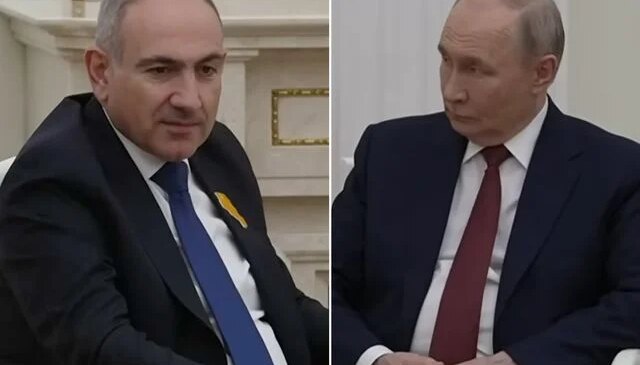 Kremlin’de olay görüntü! Paşinyan, Putin’in isteğini dünyanın gözü önünde reddetti