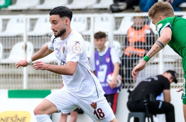 Küme düşen Serik Spor ve Hatayspor’un mücadelesinde gol yağmuru