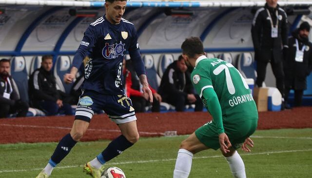 Lider Erzurumspor geriye düşmesine rağmen kazandı