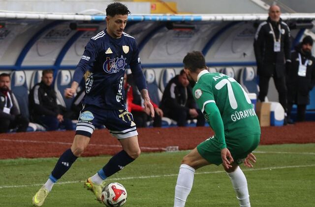 Lider Erzurumspor geriye düşmesine rağmen kazandı