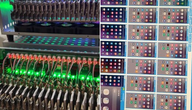 Lise öğrencisinden dev sistem! Yüzlerce telefonla sahte etkileşim ağı kurdu