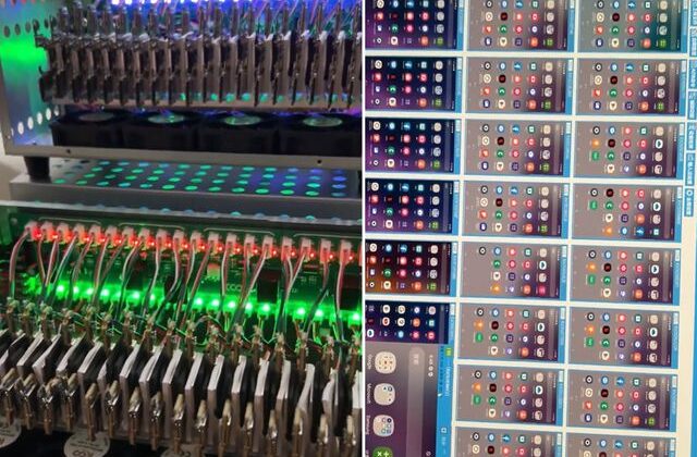 Lise öğrencisinden dev sistem! Yüzlerce telefonla sahte etkileşim ağı kurdu