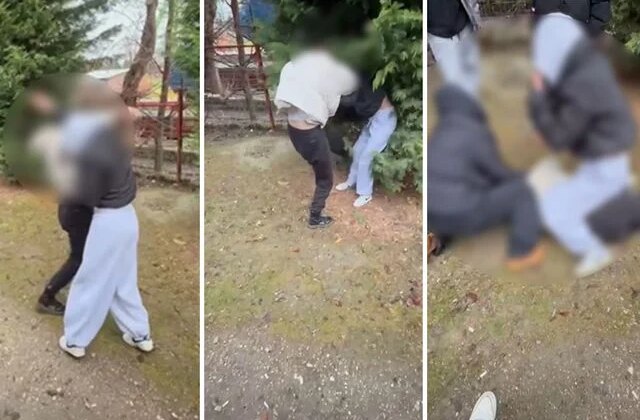 Bu çocuklara ne oldu! Liseli kızı acımasızca dövdüler