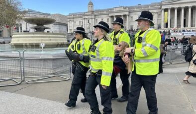 Londra’da Filistin protestosunda 212 kişi gözaltına alındı