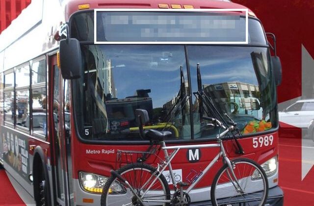 Los Angeles’taki otobüslere yazılan Türkçe mesaja dikkat