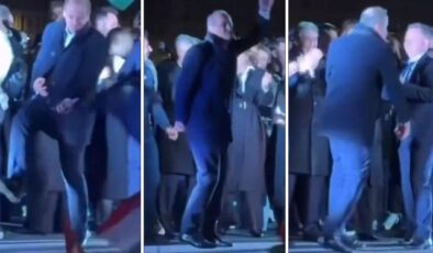 Macaristan’da gündem olan görüntü: Kazandıktan sonra sahnede coştu