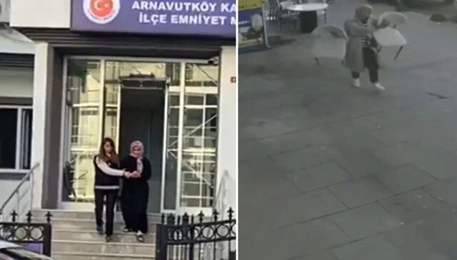 Mağaza önünden iki sandalye çalan kadın yakalandı! İşte ilk sözleri