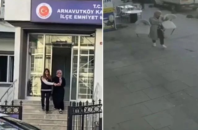 Mağaza önünden iki sandalye çalan kadın yakalandı! İşte ilk sözleri