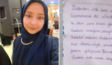 3 gündür aranan Seda ailesine mektup bırakmış: Peşime düşmeyin, adınıza leke sürmüyorum
