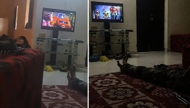 Mali’de ele geçirilen üste dikkat çeken anlar; askerler Tranformers izledi