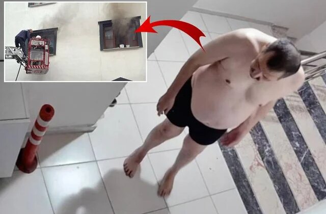 Evini ateşe verdiği için gözaltına alındı; nezarethanede kalp krizi geçirip öldü