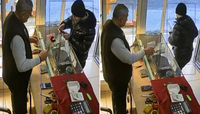 Mardin’de kuyumcuya müşteri gibi girip yüzük çalan hırsız tutuklandı