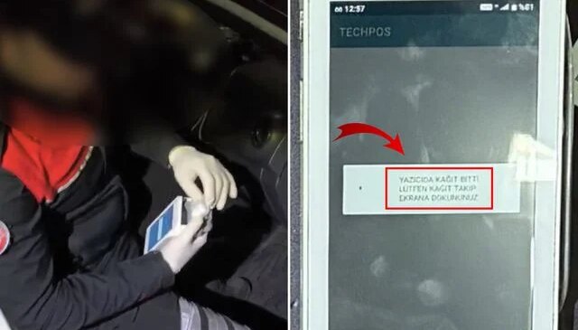 Şüphelileri POS cihazındaki “kağıt bitti” yazısı ele verdi! İçinden çıkan herkesi şoke etti